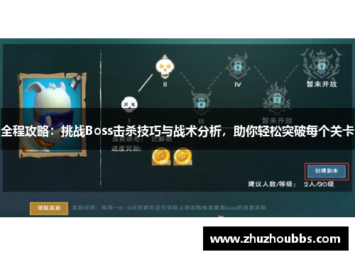 全程攻略：挑战Boss击杀技巧与战术分析，助你轻松突破每个关卡